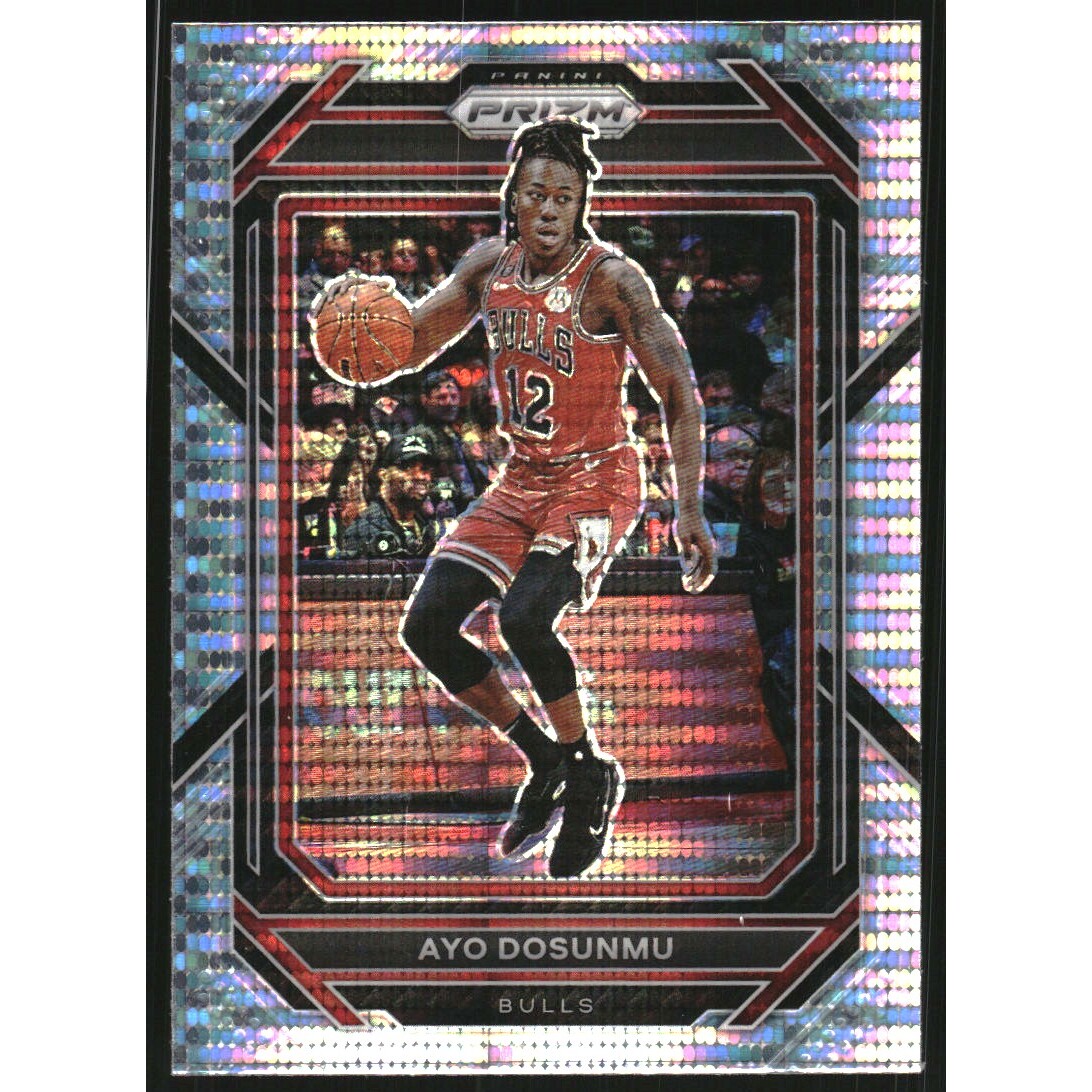 2022-23 Panini Prizm Prizms Pulsar #79 Ayo Dosunmu