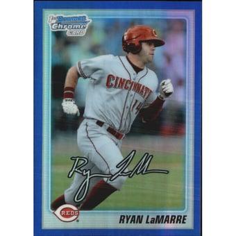 2010 Bowman Chrome Prospects Blue Refractors #BCP8 Jon Gaston