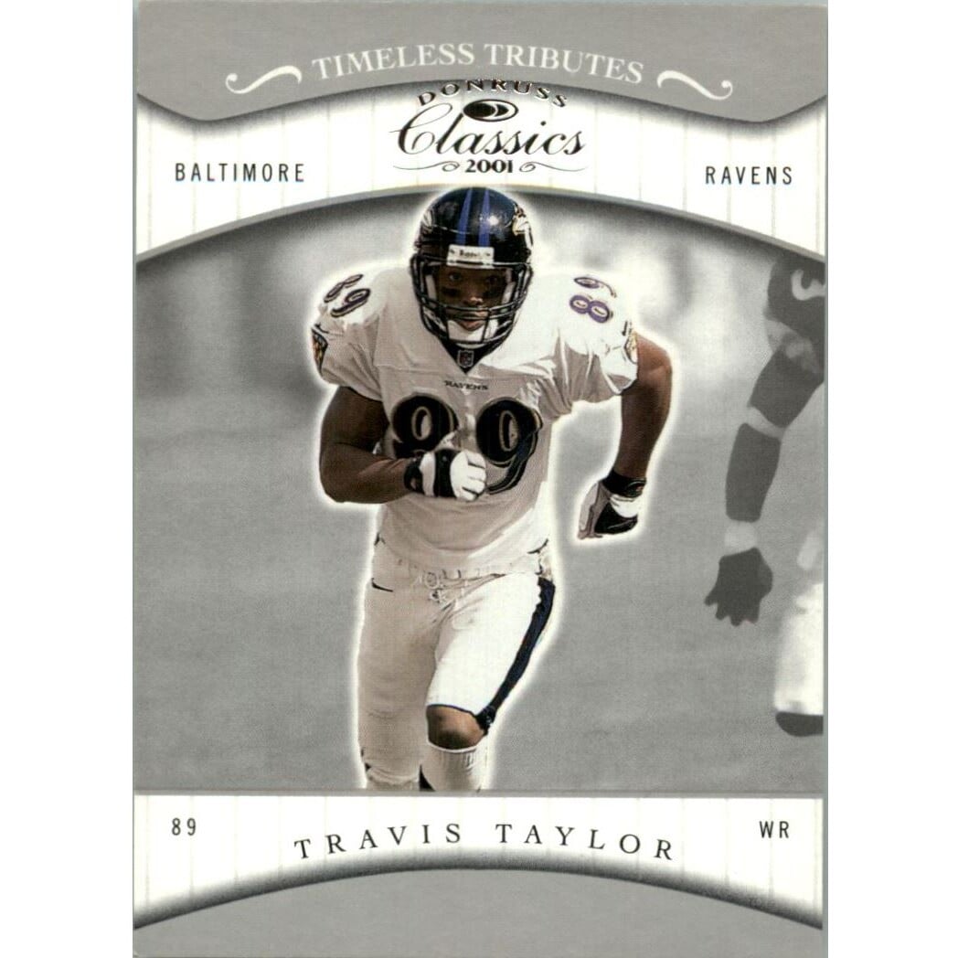 2001 Donruss Classics Timeless Tributes #11 Travis Taylor. rookie card picture