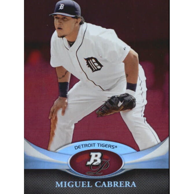 2011 Bowman Platinum Ruby #6 Miguel Cabrera. rookie card picture