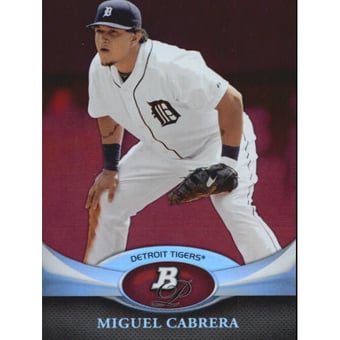 2011 Bowman Platinum Ruby #6 Miguel Cabrera
