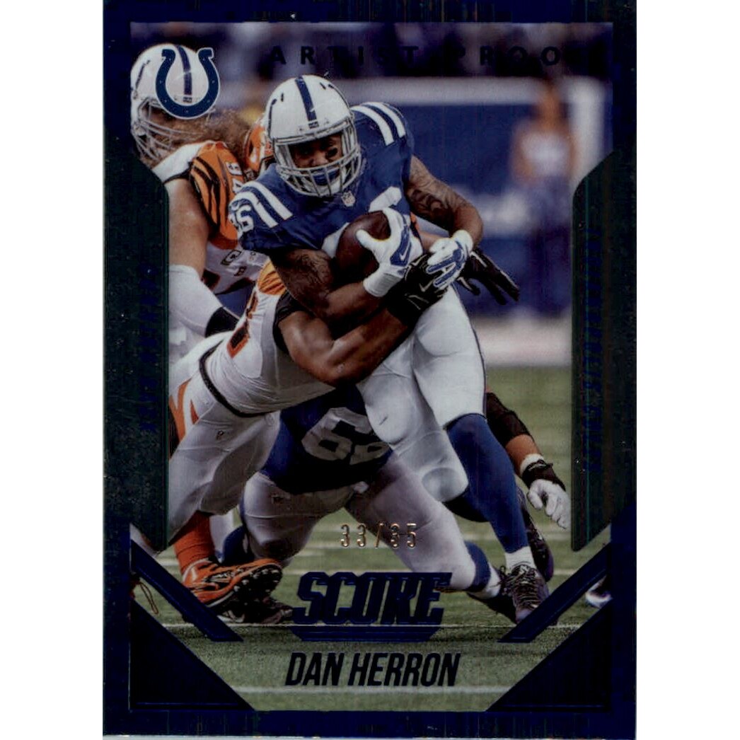 2015 Score Artist's Proof #314 Dan Herron