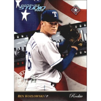 2002 Studio Proofs #255 Ben Kozlowski ROO