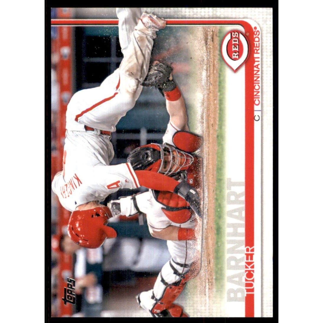2019 Topps Advanced Stats #573 Tucker Barnhart. rookie card picture