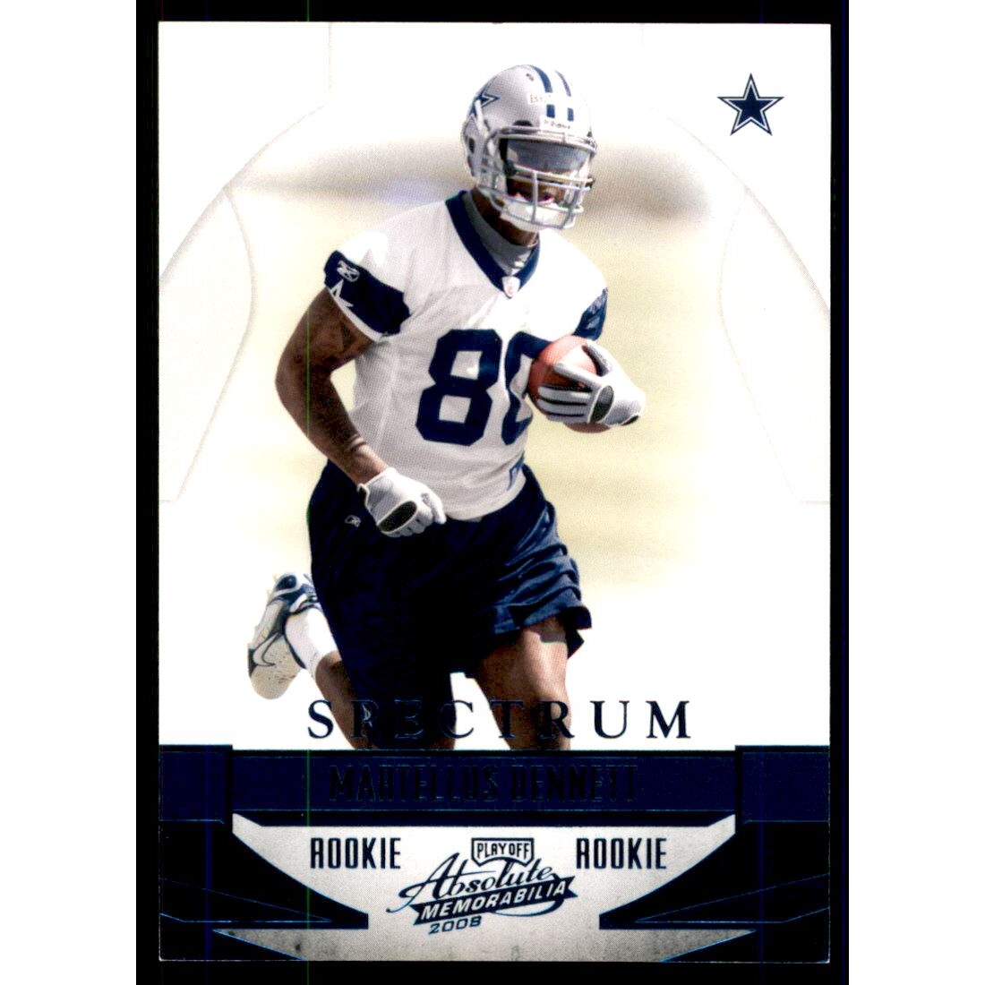 2008 Absolute Memorabilia Spectrum Blue Retail #217 Martellus Bennett