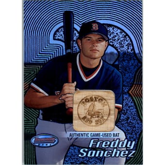 2002 Bowman's Best Blue #152 Freddy Sanchez Bat