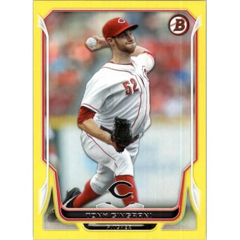 2014 Bowman Yellow #52 Tony Cingrani