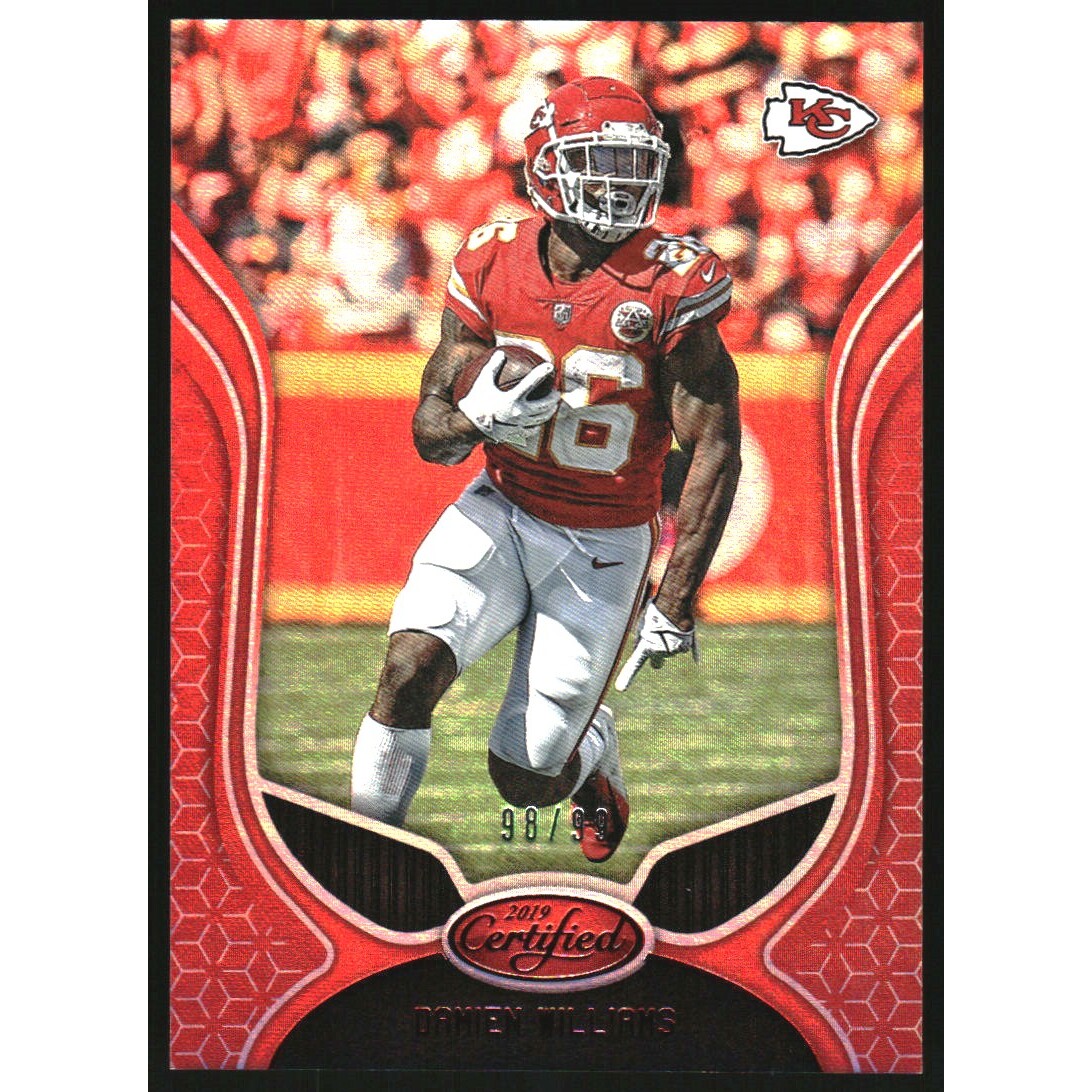 2019 Certified Mirror Red #41 Damien Williams