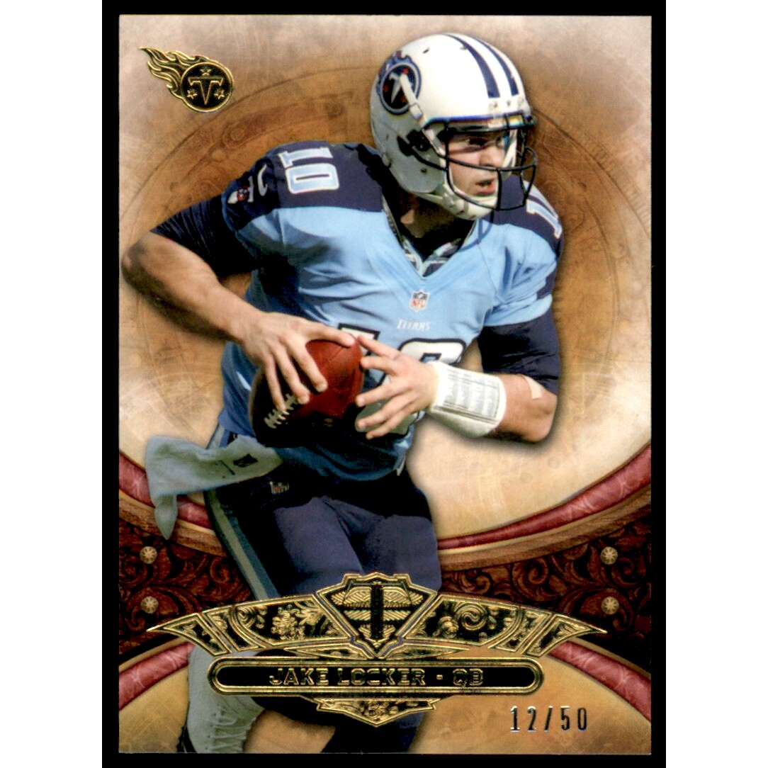 2013 Topps Triple Threads Ruby #30 Jake Locker 2013 Topps Triple Threads Ruby #30 Jake Locker