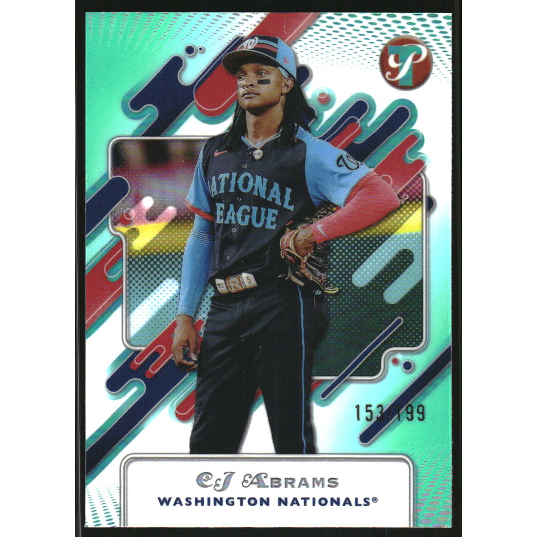 2025 Topps Pristine Aqua Refractors #259 CJ Abrams