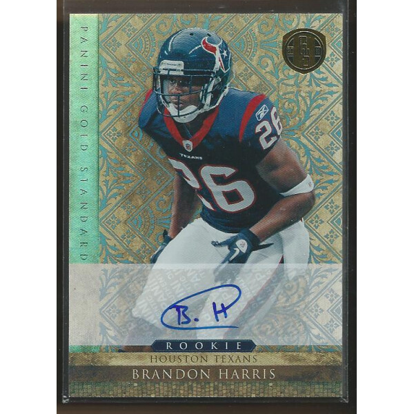 2011 Panini Gold Standard Autographs Silver #162 Brandon Harris/499