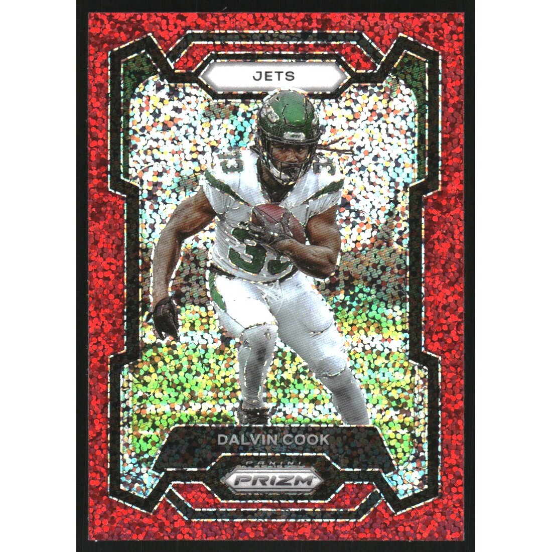 2023 Panini Prizm Prizms Red Sparkle #191 Dalvin Cook