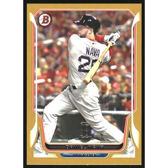 2014 Bowman Gold #95 Daniel Nava