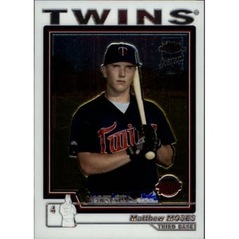 2004 Topps Chrome #240 Matthew Moses FY AU RC