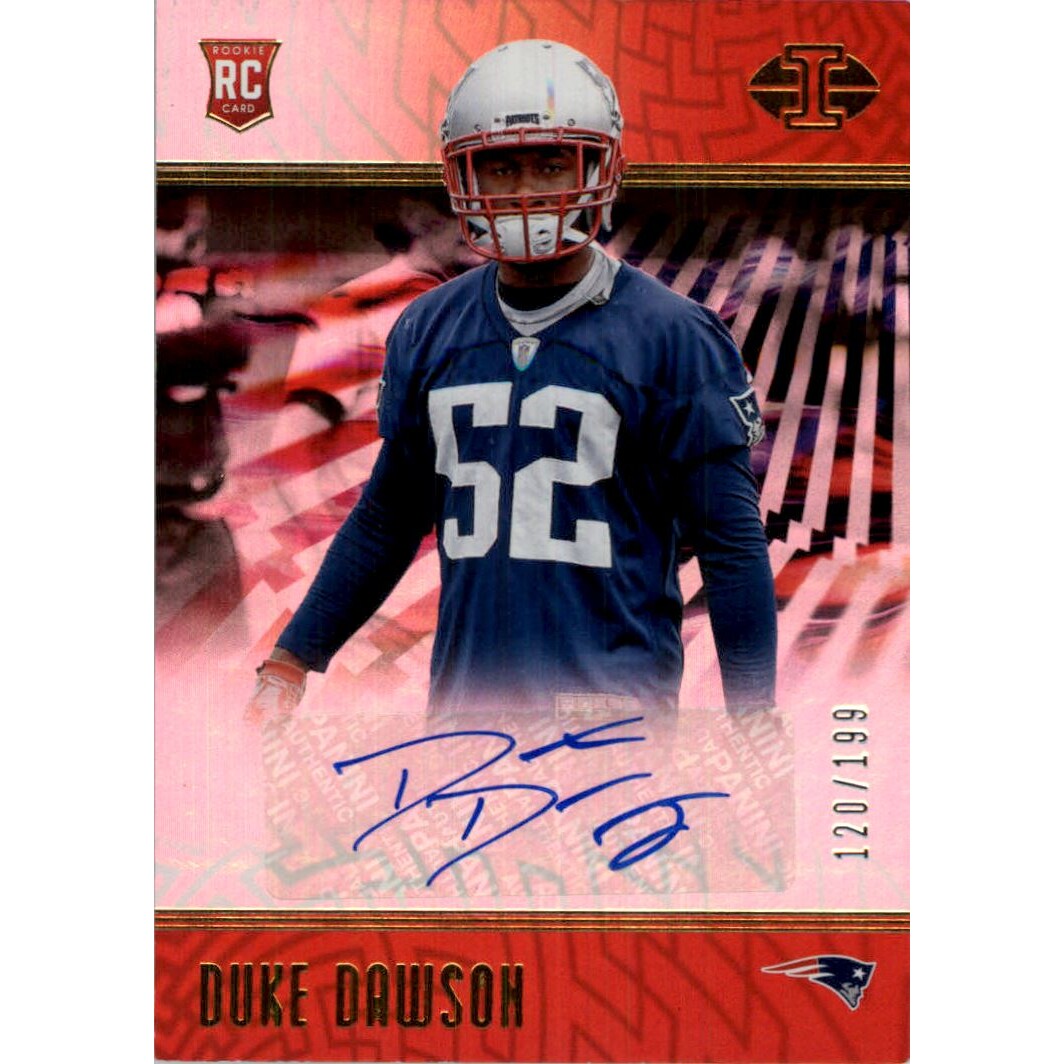 2018 Panini Illusions #171 Duke Dawson AU/199 RC. rookie card picture