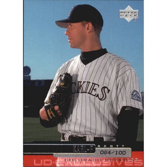 2000 Upper Deck Exclusives Silver #373 Scott Karl