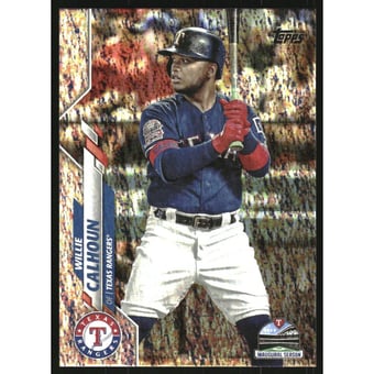 2020 Topps Factory Set Sparkle Foil #582 Willie Calhoun