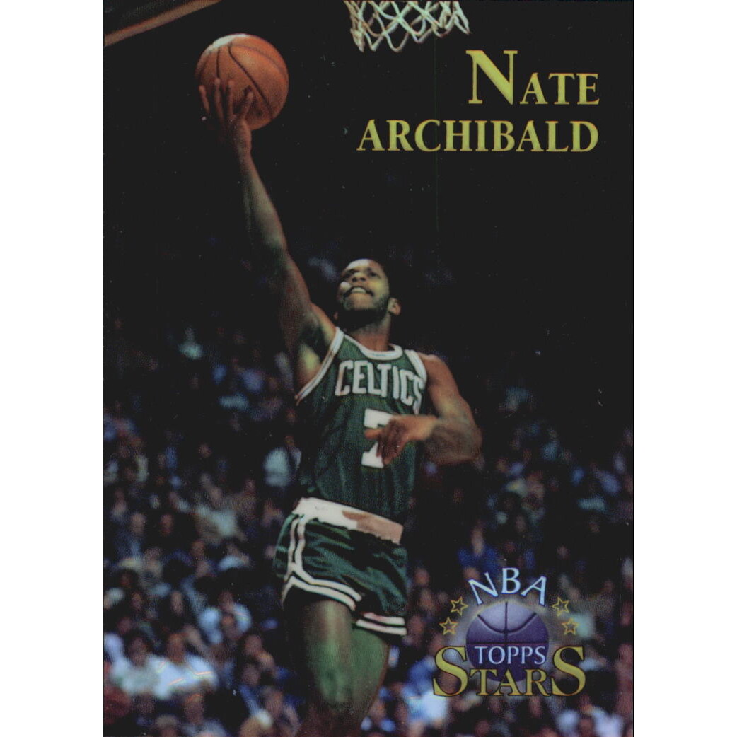 1996 Topps Stars Finest Refractors #2 Nate Archibald