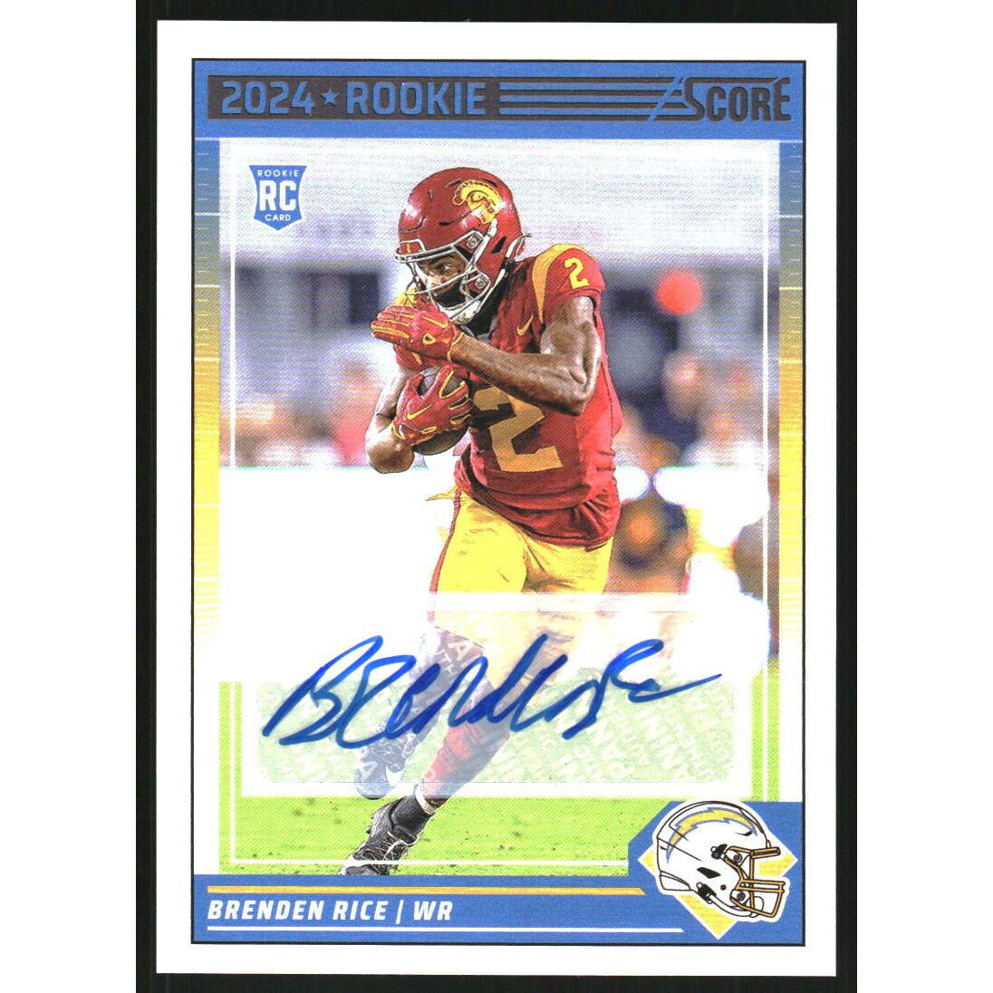 2024 Score Signatures #364 Brenden Rice