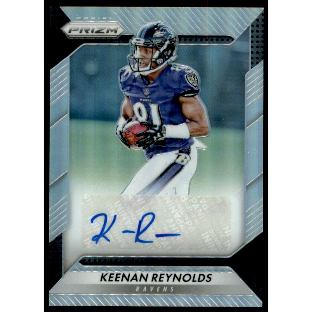 2016 Panini Prizm Rookie Autographs Prizms #69 Keenan Reynolds. rookie card picture