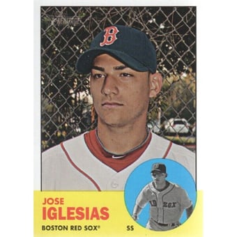 2012 Topps Heritage #447 Jose Iglesias SP