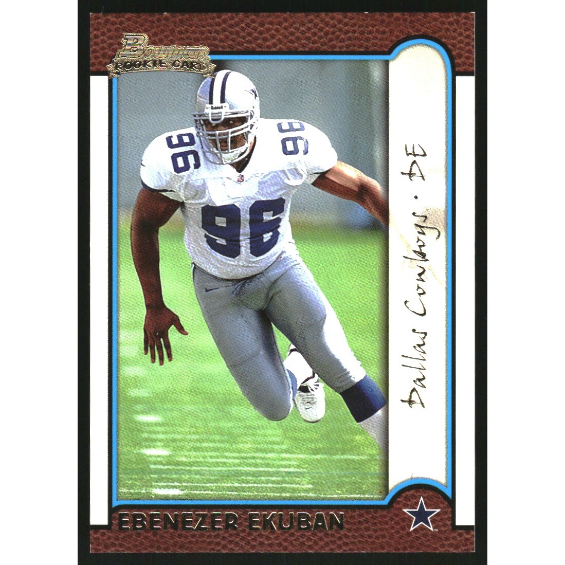 1999 Bowman Gold #178 Ebenezer Ekuban. rookie card picture