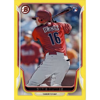 2014 Bowman Yellow #219 Chris Owings