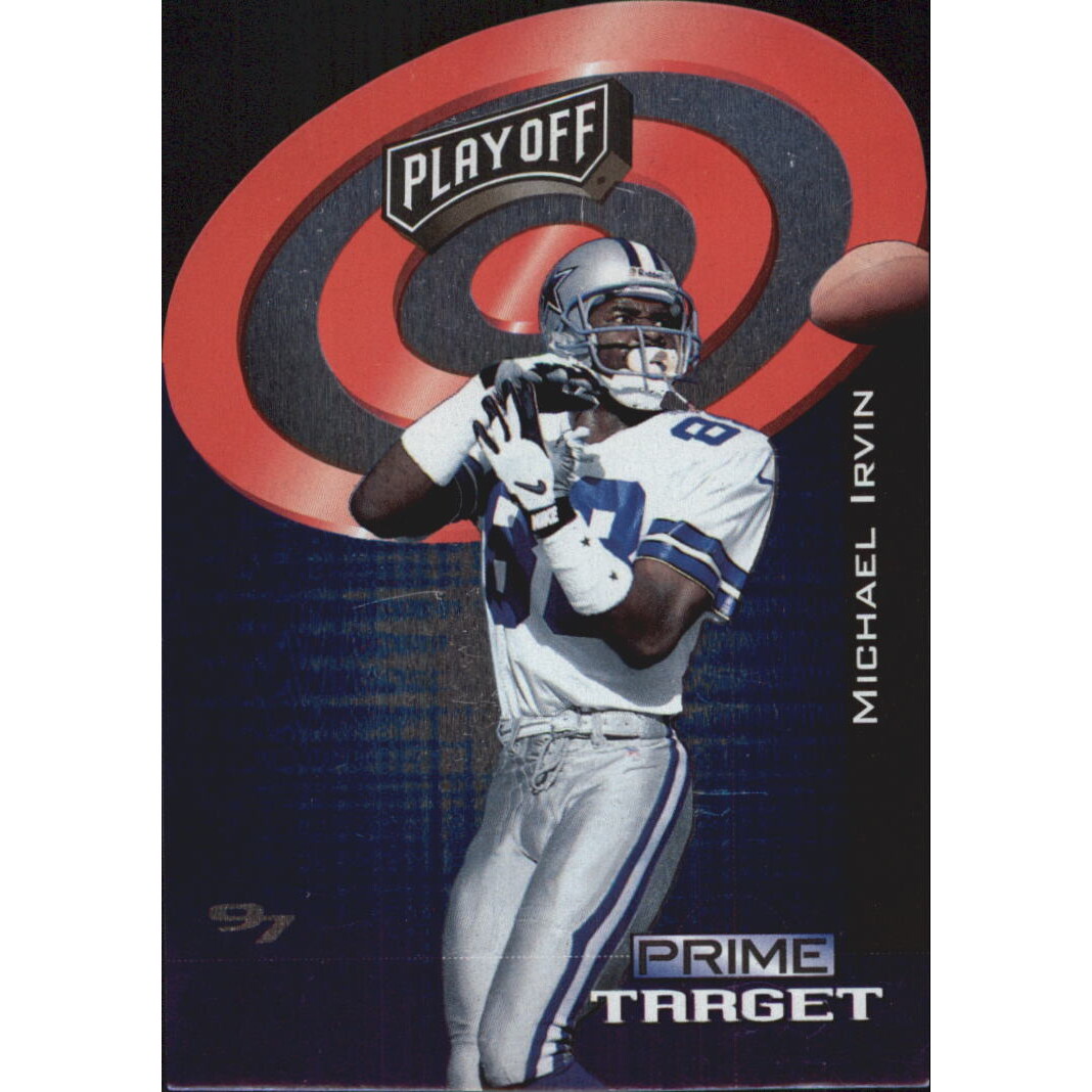1997 Playoff Zone Prime Target Red #14 Michael Irvin