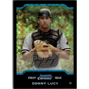 2004 Bowman Chrome Draft X-Fractors #BDP59 Donny Lucy
