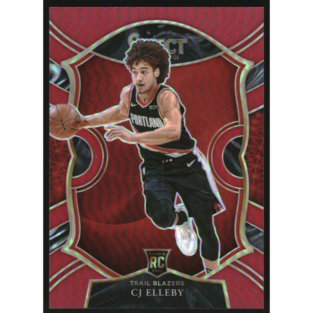 2020-21 Select Prizms Red #100 CJ Elleby 2020-21 Select Prizms Red #100 CJ Elleby