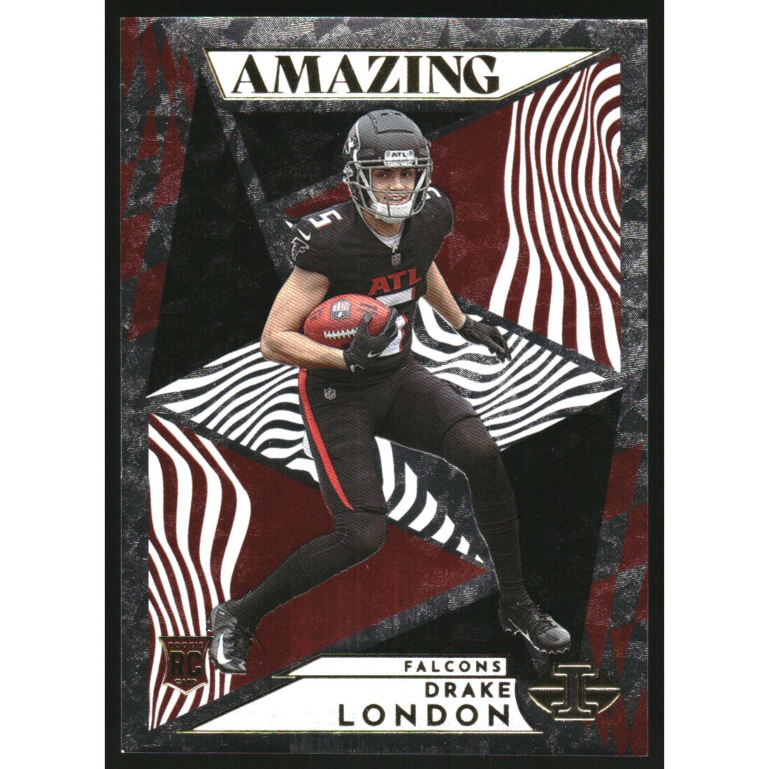 2022 Panini Illusions Amazing #21 Drake London 2022 Panini Illusions Amazing #21 Drake London