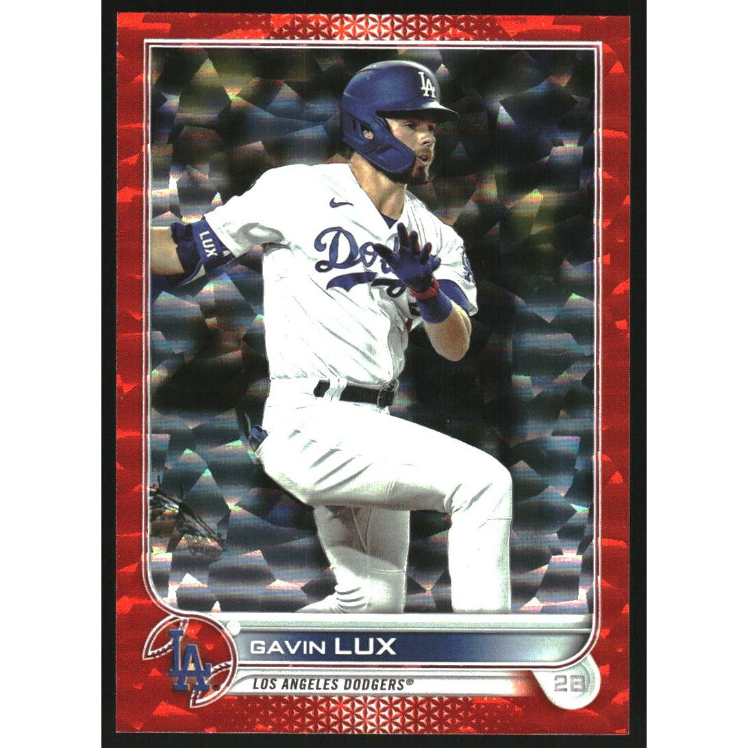 2022 Topps Orange Foilboard #389 Gavin Lux
