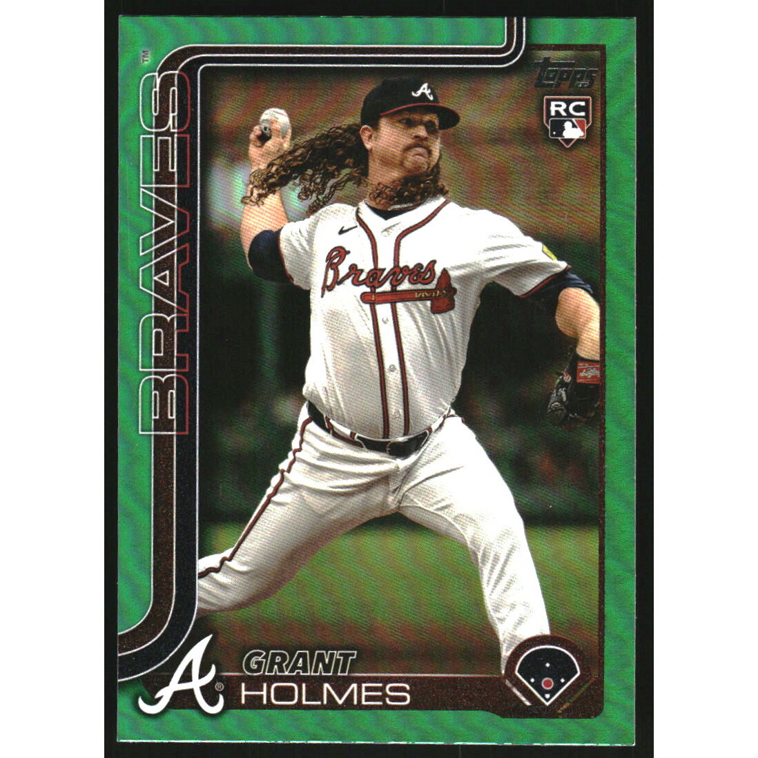2025 Topps Green Rainbow Foil #414 Grant Holmes