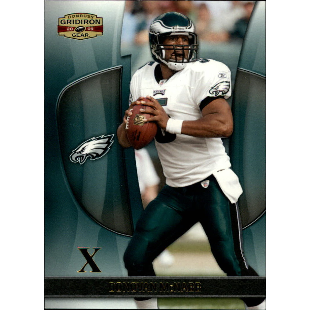 2009 Donruss Gridiron Gear Gold X's #29 Donovan McNabb