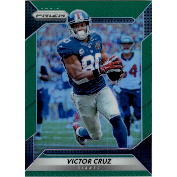 2016 Panini Prizm Prizms Green #27 Victor Cruz. rookie card picture