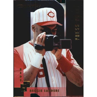 1997 Donruss Gold Press Proofs #100 Reggie Sanders