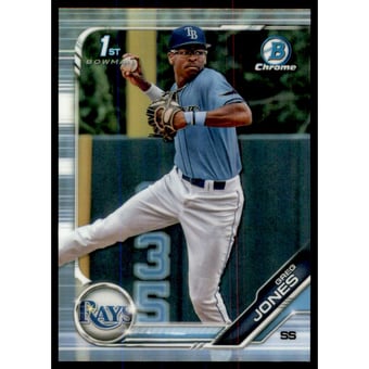 2019 Bowman Chrome Draft Refractors #BDC66 Greg Jones