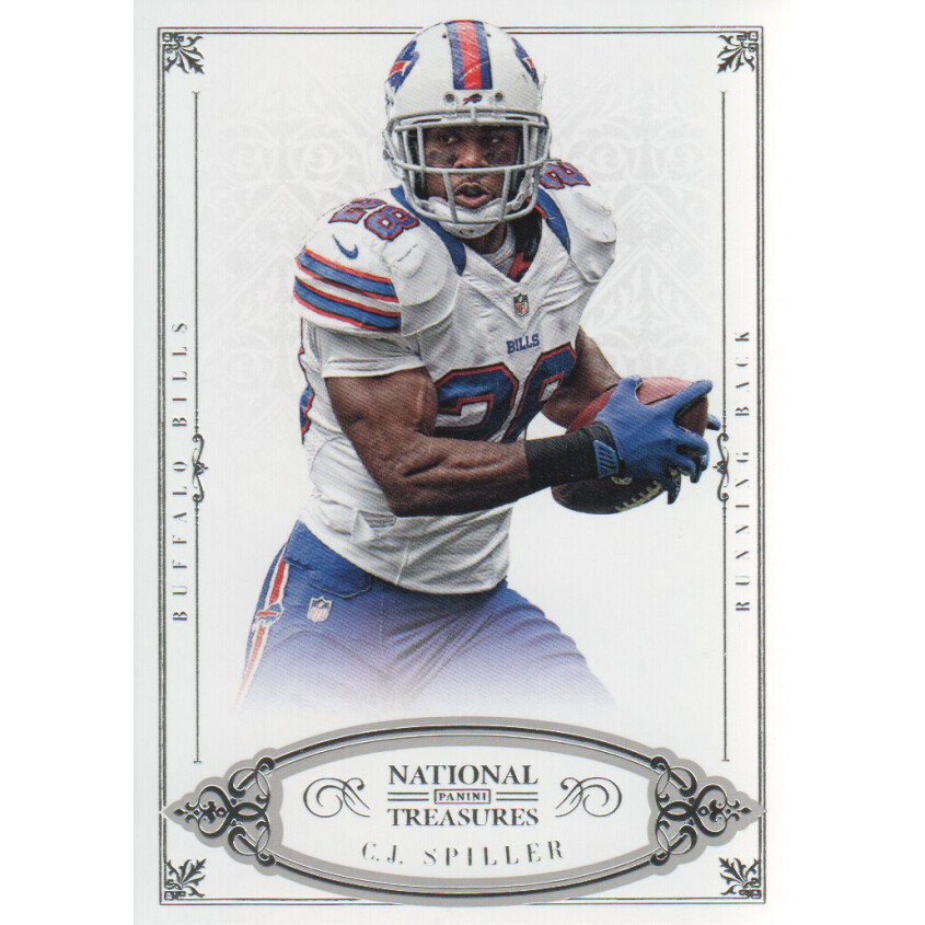 2012 Panini National Treasures #91 C.J. Spiller 2012 Panini National Treasures #91 C.J. Spiller