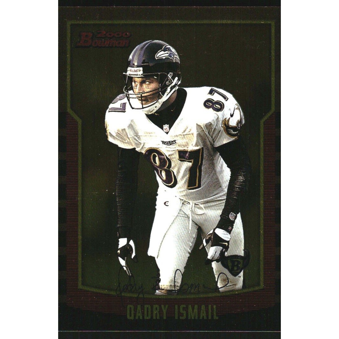 2000 Bowman Gold #103 Qadry Ismail. rookie card picture