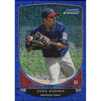 2013 Bowman Chrome Cream of the Crop Mini Blue Wave Refractors #MT5 Eddie Rosario