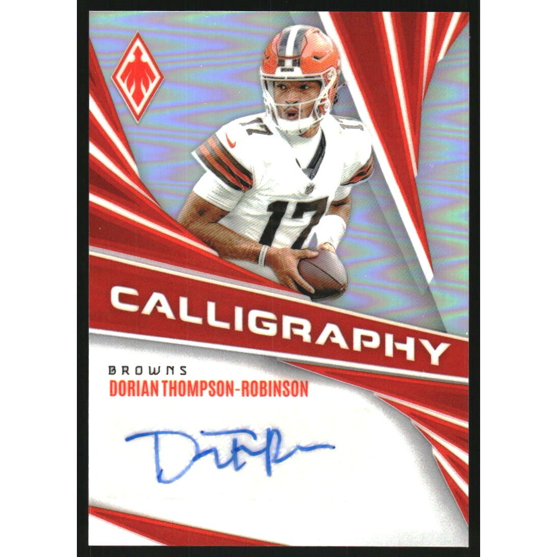 2024 Panini Phoenix Calligraphy #8 Dorian Thompson-Robinson. rookie card picture