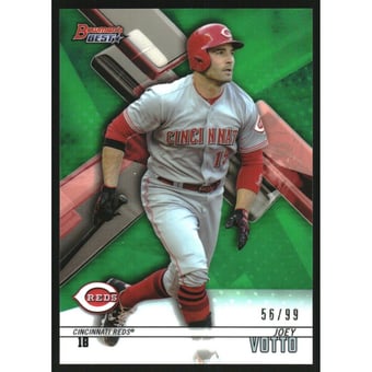 2018 Bowman's Best Green Refractors #24 Joey Votto