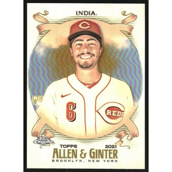 2021 Topps Allen and Ginter Chrome Refractors #210 Jonathan India