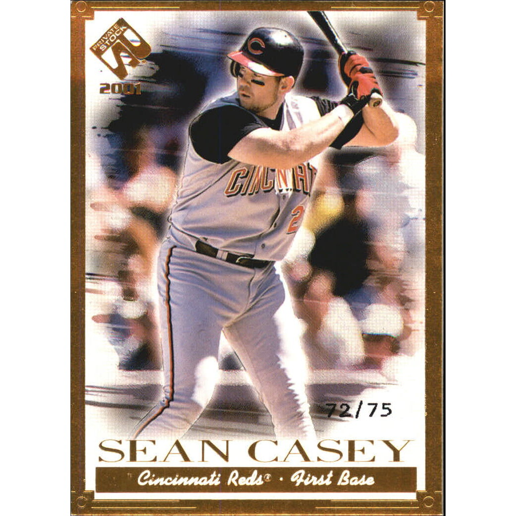 2001 Private Stock Gold Portraits #29 Sean Casey
