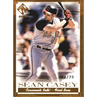 2001 Private Stock Gold Portraits #29 Sean Casey