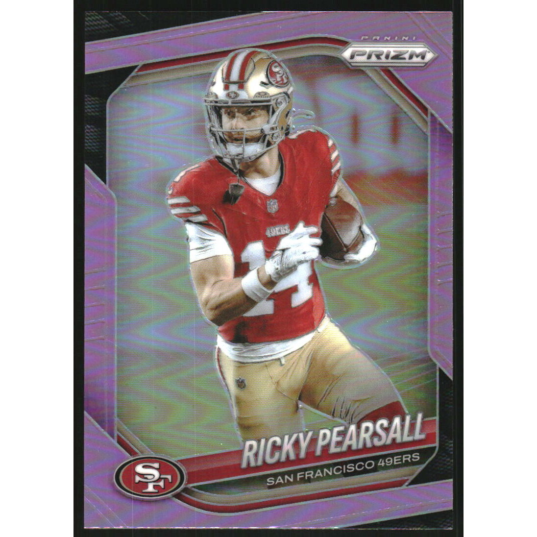 2025 Panini Prizm Prizms Pink #99 Ricky Pearsall 2025 Panini Prizm Prizms Pink #99 Ricky Pearsall