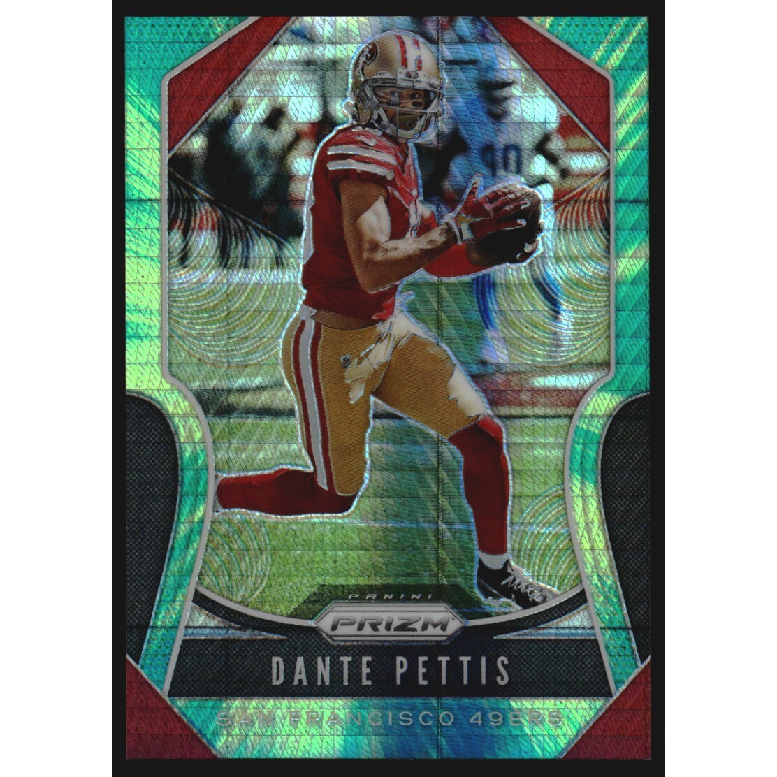 2019 Panini Prizm Prizms Hyper #250 Dante Pettis