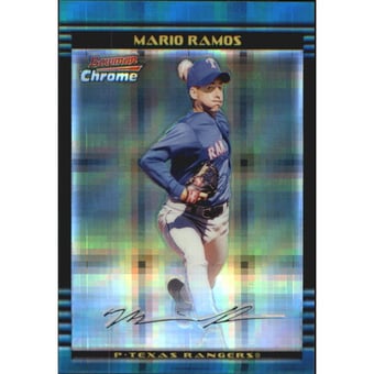 2002 Bowman Chrome X-Fractors #373 Mario Ramos