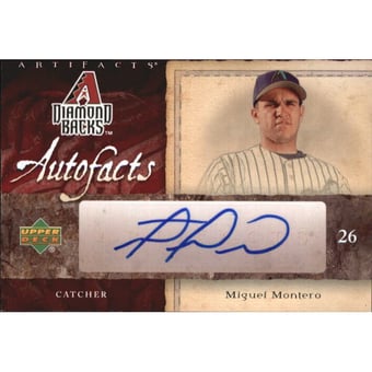 2007 Artifacts Autofacts #MM Miguel Montero