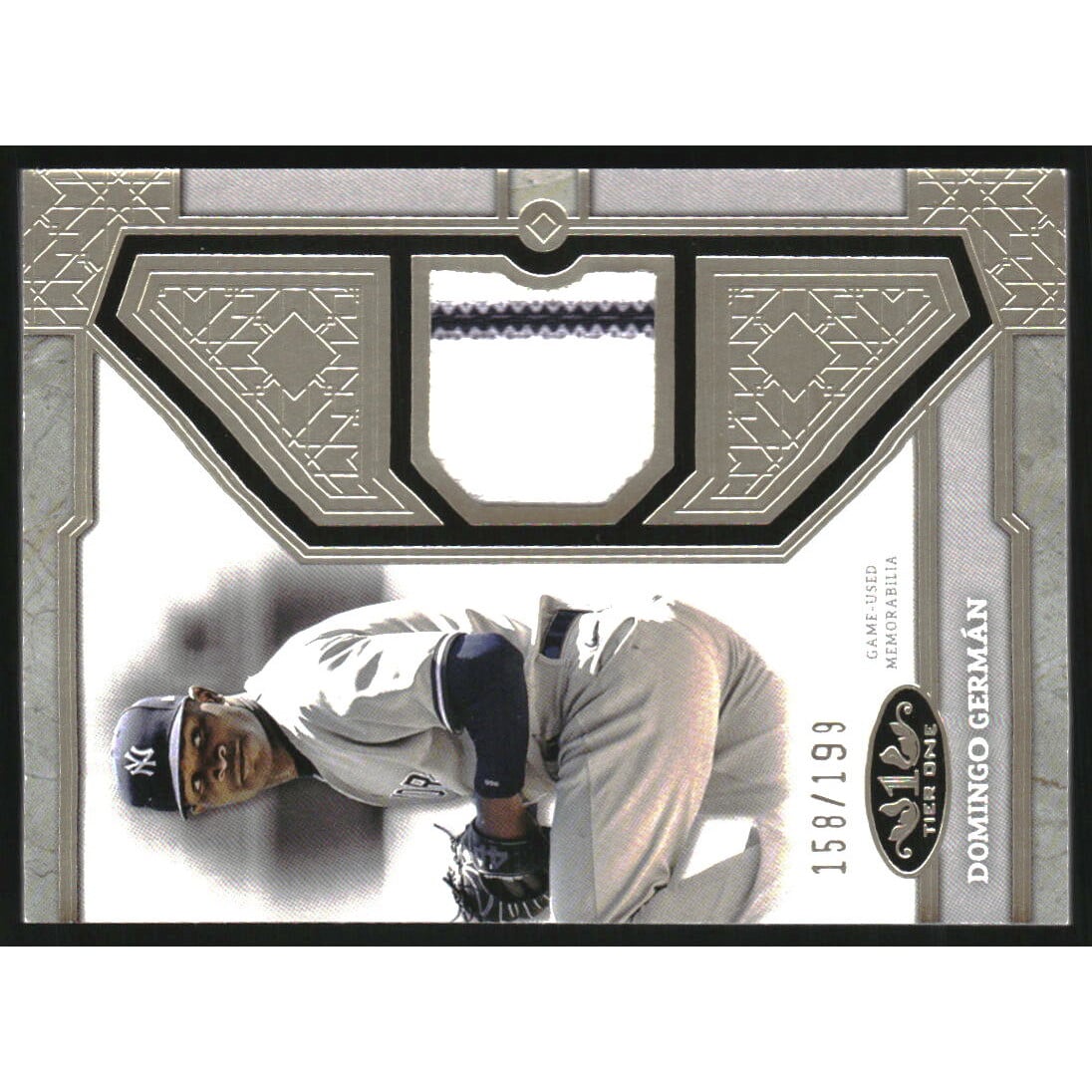 2024 Topps Tier One Relics #T1RDG Domingo German/199. rookie card picture